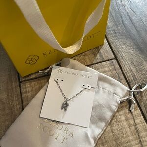 Kendra Scott Silver Charm Necklace